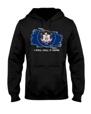 Flag Utah I Still Call It Home Hooded Sweatshirt tile