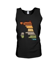 Retro Chicago Unisex Tank tile