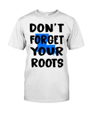 Louisiana Map Don't Forget Your Roots Classic T-Shirt tile