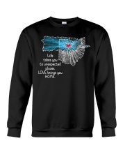 PUERTO RICO OHIO LOVE BRINGS YOU HOME Crewneck Sweatshirt tile