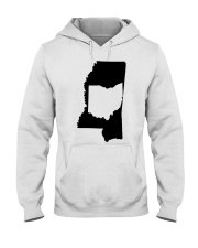MAP OHIO IN MISSISSIPPI Hooded Sweatshirt tile