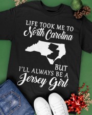 Jersey Girl Life Took Me To North Carolina Classic T-Shirt apparel-classic-tshirt-lifestyle-back-69
