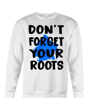 Brooklyn Map Don't Forget Your Roots Crewneck Sweatshirt tile
