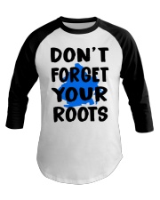 Brooklyn Map Don't Forget Your Roots Baseball Tee tile