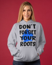 Brooklyn Map Don't Forget Your Roots Hooded Sweatshirt apparel-hooded-sweatshirt-lifestyle-front-86