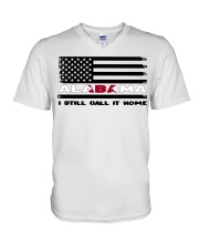 Flag Alabama- Call It Home V-Neck T-Shirt tile