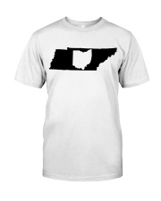 MAP OHIO IN TENNESSEE Classic T-Shirt tile