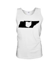 MAP OHIO IN TENNESSEE Unisex Tank tile