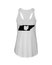 MAP OHIO IN TENNESSEE Ladies Flowy Tank tile