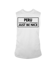 Peru Just Be Nice Sleeveless Tee tile