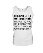 Should put on speakerphone not Maryland women Unisex Tank tile