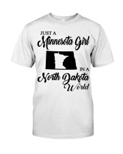 MINNESOTA GIRL IN NORTH DAKOTA Classic T-Shirt tile