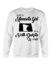 MINNESOTA GIRL IN NORTH DAKOTA Crewneck Sweatshirt tile