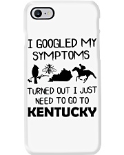 Googled my symptoms need to go to Kentucky Phone Case tile
