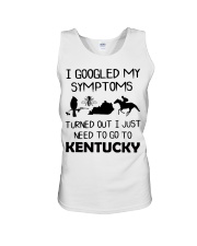 Googled my symptoms need to go to Kentucky Unisex Tank tile