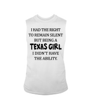 Texas girl didn't have the ability Sleeveless Tee tile