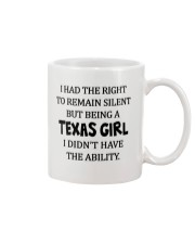 Texas girl didn't have the ability Mug tile