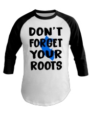 Peru Map Don't Forget Your Roots Baseball Tee tile