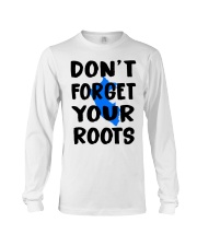 Peru Map Don't Forget Your Roots Long Sleeve Tee tile