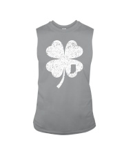 Indiana Map - Four Leaf Clover Sleeveless Tee tile