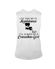 LIFE TOOK ME TO LOUISIANA BE A CANADIAN GIRL Sleeveless Tee tile