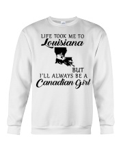 LIFE TOOK ME TO LOUISIANA BE A CANADIAN GIRL Crewneck Sweatshirt tile