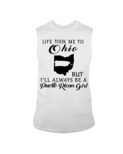 LIFE TOOK ME TO OHIO BE A PUERTO RICAN GIRL Sleeveless Tee tile