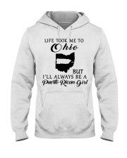 LIFE TOOK ME TO OHIO BE A PUERTO RICAN GIRL Hooded Sweatshirt tile