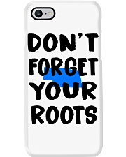 Nebraska Map Don't Forget Your Roots Phone Case tile