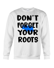Nebraska Map Don't Forget Your Roots Crewneck Sweatshirt tile