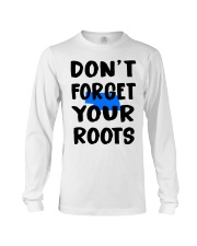 Nebraska Map Don't Forget Your Roots Long Sleeve Tee tile