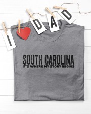 South Carolina - My Story Begins Classic T-Shirt apparel-classic-tshirt-lifestyle-front-207