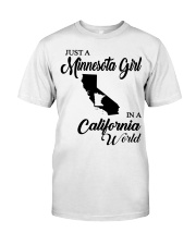 MINNESOTA GIRL IN CALIFORNIA Classic T-Shirt tile