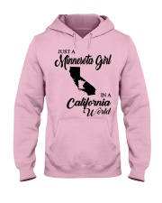 MINNESOTA GIRL IN CALIFORNIA Hooded Sweatshirt front