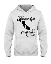 MINNESOTA GIRL IN CALIFORNIA Hooded Sweatshirt tile