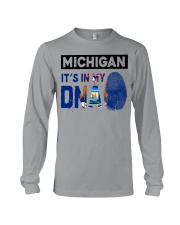 Michigan It's In My DNA Long Sleeve Tee tile