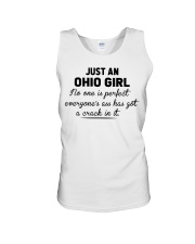 Ohio Girl - No One Is Perfect Unisex Tank tile