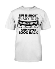 Back To Massachusetts Classic T-Shirt tile