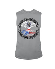 LIVING IN MASSACHUSETTS WITH PUERTO RICAN ROOTS Sleeveless Tee tile