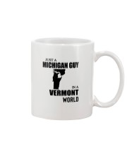 MICHIGAN GUY IN VERMONT Mug tile