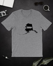MAP PUERTO RICO IN ALASKA Classic T-Shirt lifestyle-mens-crewneck-front-16
