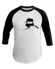 MAP PUERTO RICO IN ALASKA Baseball Tee tile