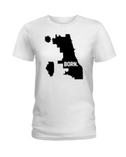 Chicago - Born Ladies T-Shirt tile