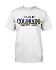 Going To Colorado Landscape Classic T-Shirt front