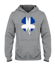 Flag Quebec Four Leaf Clover Hooded Sweatshirt tile