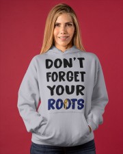 Indiana Flag Don't Forget Your Roots Hooded Sweatshirt apparel-hooded-sweatshirt-lifestyle-front-86