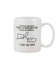 PUERTO RICO CONNECTICUT THE LOVE MOM AND DAUGHTER Mug front
