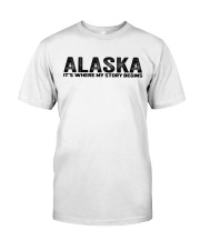 Alaska - My Story Begins Premium Fit Mens Tee tile