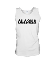 Alaska - My Story Begins Unisex Tank tile