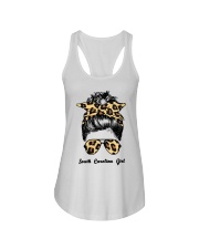 Leopard Pattern - South Carolina Girl Ladies Flowy Tank tile